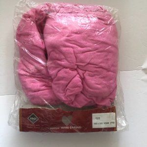 Inci Pink fitted sheet mesh queen new